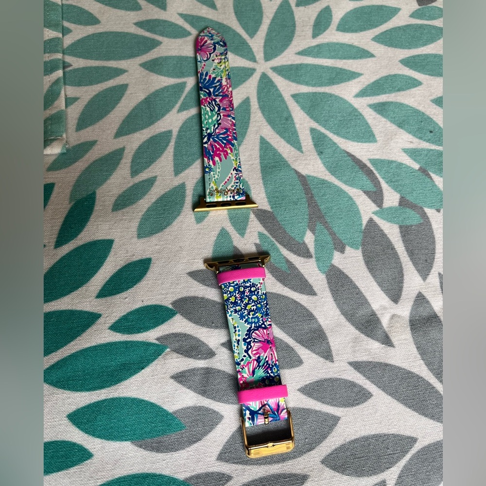 Lilly Pulitzer Apple Watch Band for Series 6 NEVER WORN!